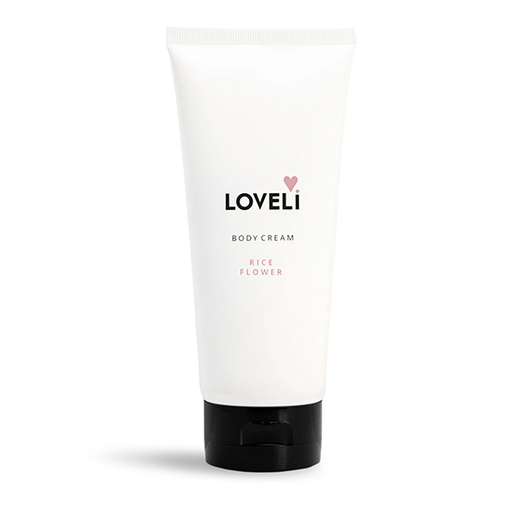 Loveli-Bodycream-Rice-Flower-200ml-600x600-1 LOVELI Body Cream Bodylotion Rice Flower